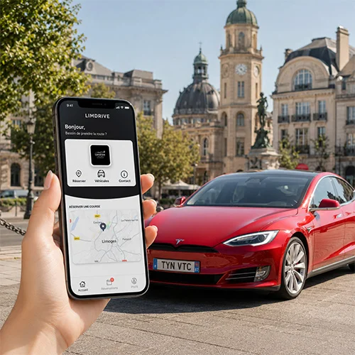 TYN VTC – Chauffeur Privé à Limoges Intérieur Luxe TYN VTC