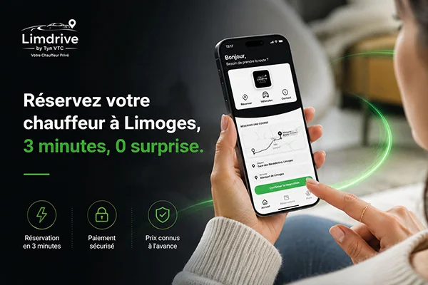 Tesla Model S TYN VTC pour vos sorties à Limoges