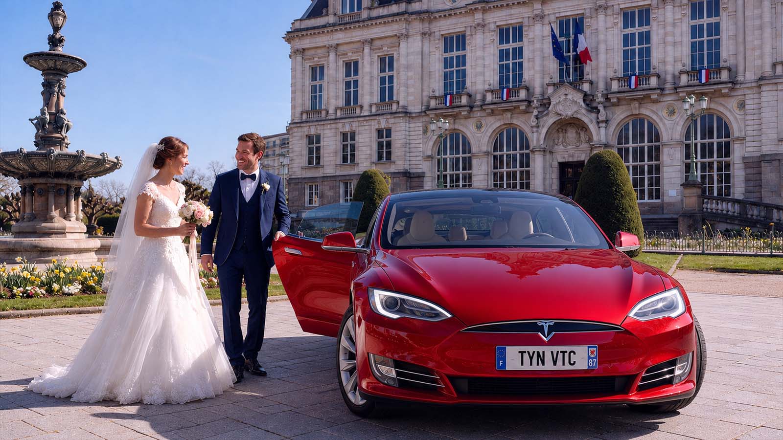 TYN VTC – Chauffeur Privé à Limoges Mariages Evenements