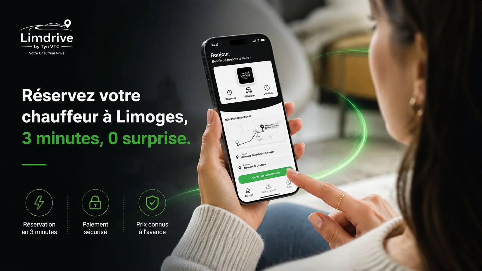 article limdrive reservation