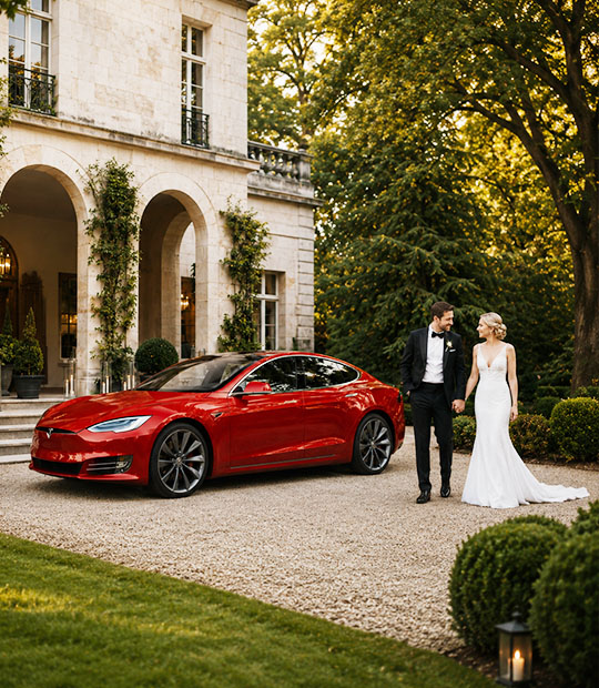 Voiture de mariage TYN VTC à Limoges